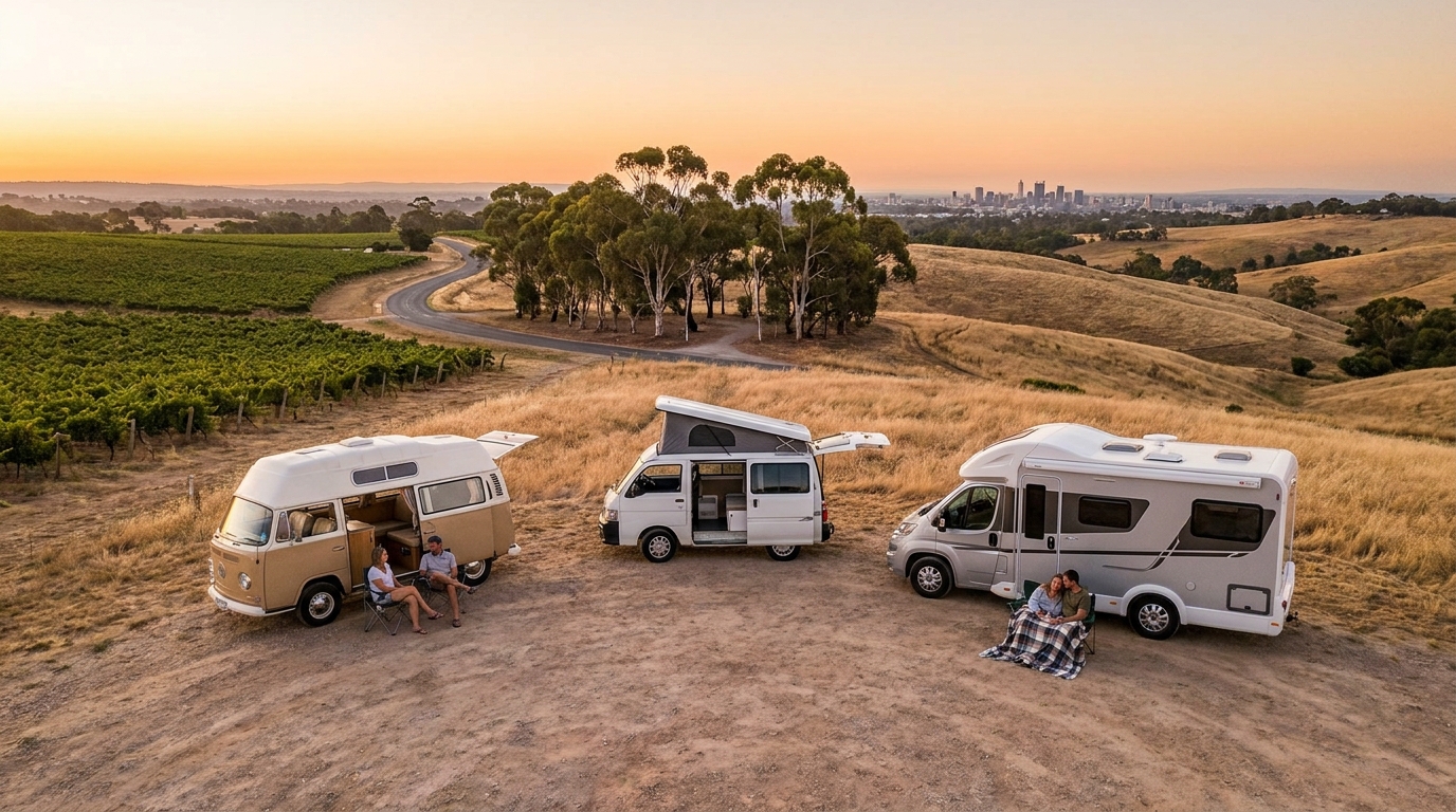 Romantic RV Rental Comparison in Adelaide - Couples Suppliers 2026